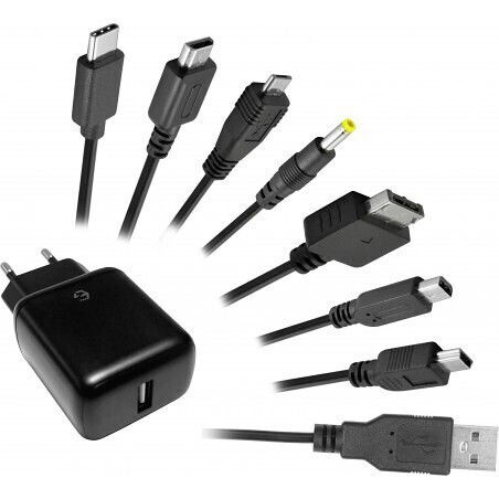 EgoGear Set 19 in 1 SCH7-UNI-BK Charger for