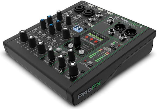 Mackie PROFX6V3+ Αυτοενισχυόμενη Αναλογική Κονσόλα 6.0 Καναλιών / 12 Εισόδους XLR