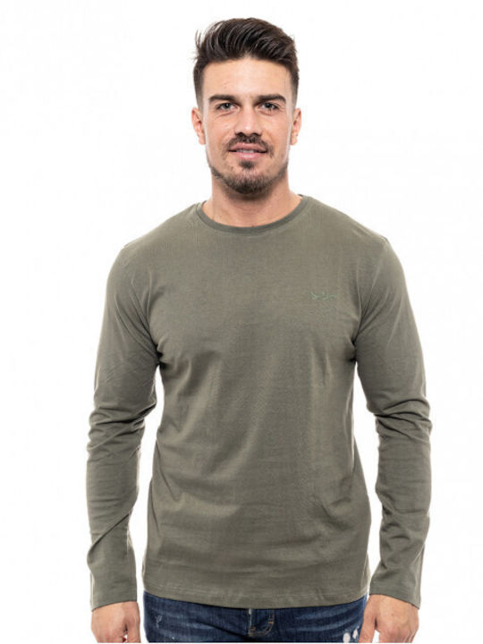 Biston Men's Long Sleeve Blouse Green