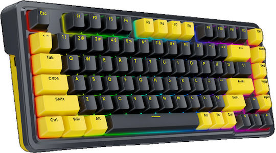 Redragon ELF K649YP-RGB Gaming Μηχανικό Πληκτρολόγιο 65% με RGB φωτισμό (Αγγλικό US)