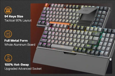 Redragon Olaf K648GG-RGB Gaming Mechanical Keyboard with RGB lighting (English US)