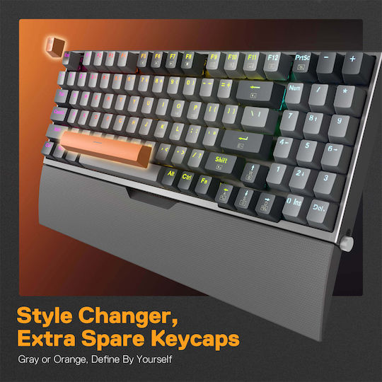 Redragon Olaf K648GG-RGB Gaming Μηχανικό Πληκτρολόγιο με RGB φωτισμό (Αγγλικό US)