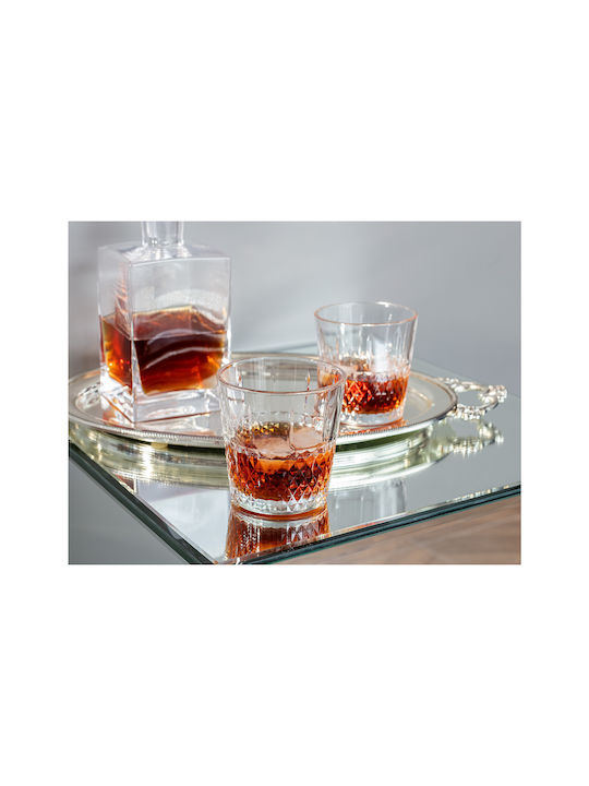 Madame Coco Glass Set Whiskey made of Glass 400ml 4pcs