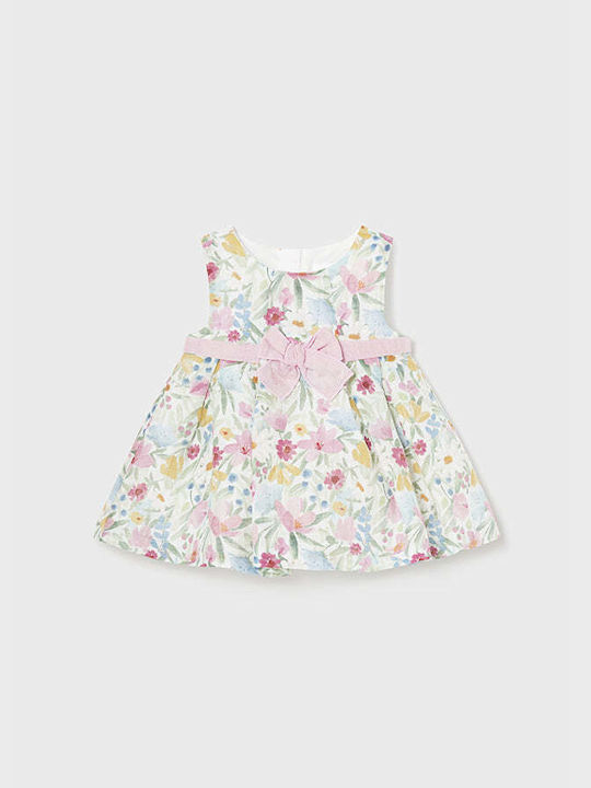 Mayoral Kids Dress Polka Dot Petrol