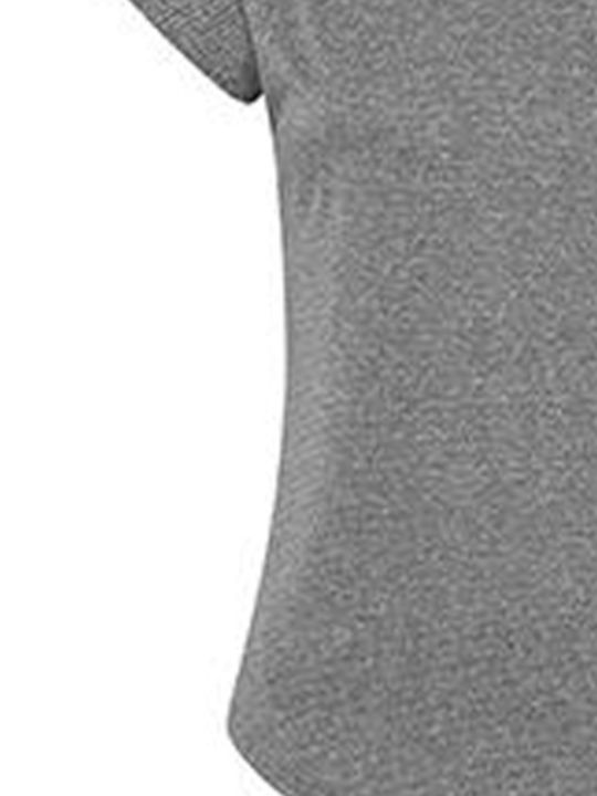 Stedman Move Women's Short Sleeve Promotional T-Shirt Grey Heather