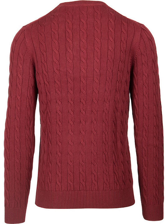 Long Sleeve Sweater Burgundy