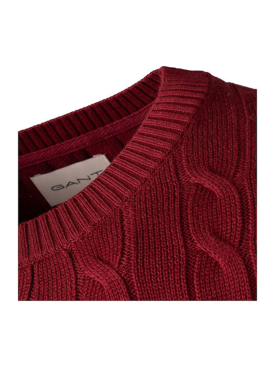 Long Sleeve Sweater Burgundy