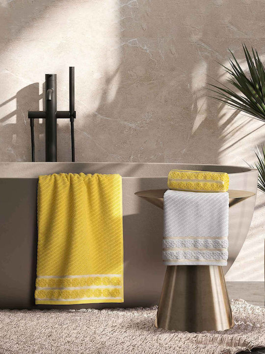 Madi Bath Towel 80x150cm. Grey Weight 530gr/m²