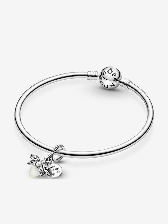 Pandora Светещ във Тъмното Въртящ Се Животно Сребърен Фулактó