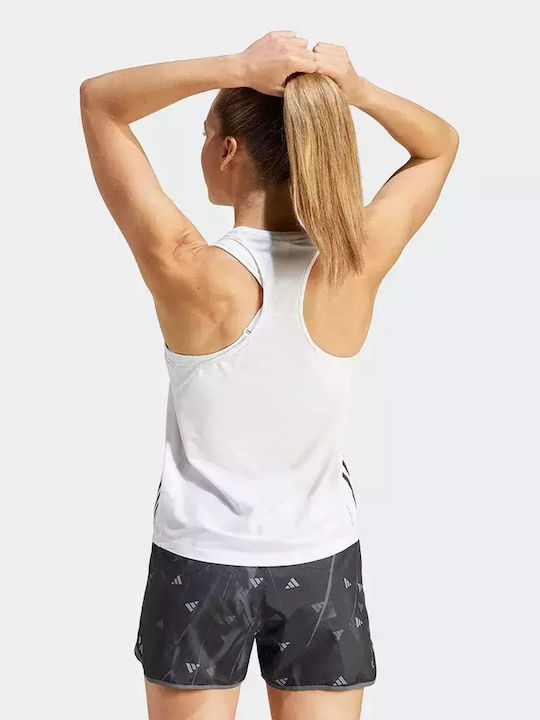 Adidas Otr B Women's Athletic Blouse Sleeveless White