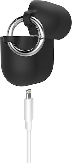 Speck Case Silicone with Hook in Black color for Apple AirPods Pro