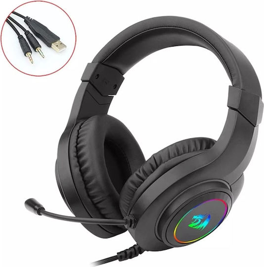 Redragon Hylas H260 Over Ear Gaming Headset με σύνδεση 3.5mm / USB for PC / PS4 / PS5 / XBOX