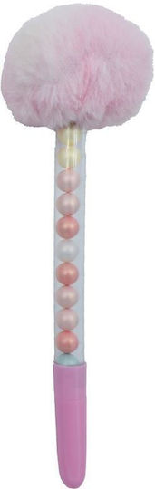 The Littlies Pom Pom Στυλό Ballpoint Πολλαπλών Χρωμάτων