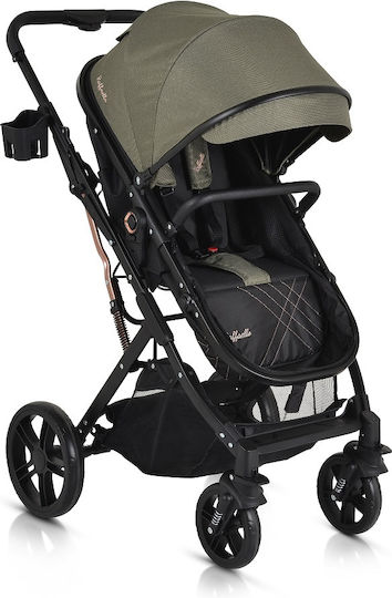 Moni Rafaello Reglabil 2 în 1 Cărucior pentru copii Potrivit pentru Nou-născut Olive 8.5kg