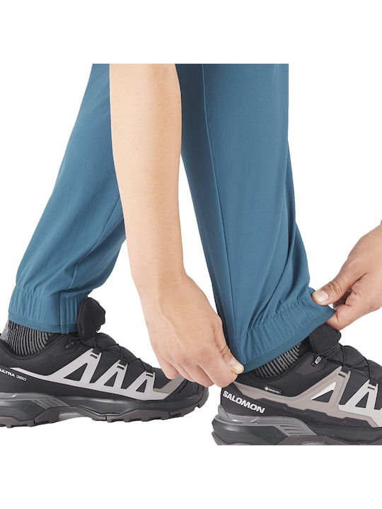 Salomon Wayfarer Γυναικείο Μακρύ Παντελόνι Πεζοπορίας Μπλε