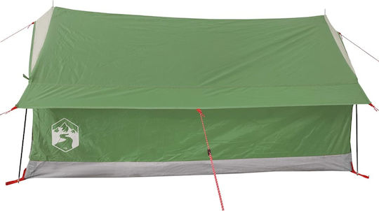 vidaXL Summer Camping Tent Green with Double Cloth for 2 People 193x122x96cm