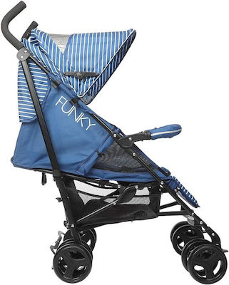 Casual Play Funky Umbrella Stroller Suitable for Newborn Navy Blue 6.9kg