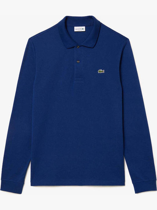 Lacoste Polo Long Sleeve Blouse Navy Blue