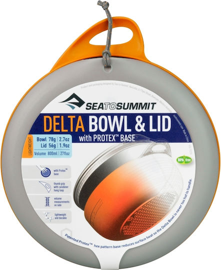 Sea to Summit Delta Platte für Camping Orange