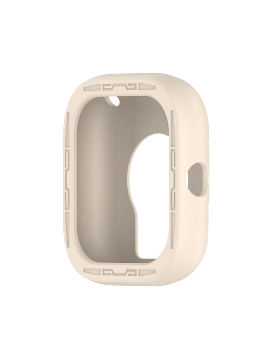 Smart Watch Protective Case Θήκη Σιλικόνης σε Μπεζ χρώμα για το Redmi Watch 4 Redmi Watch 4