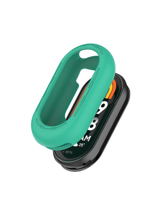 Силиконов Калъф в Тюркоазен цвят за Xiaomi Mi Band 8
