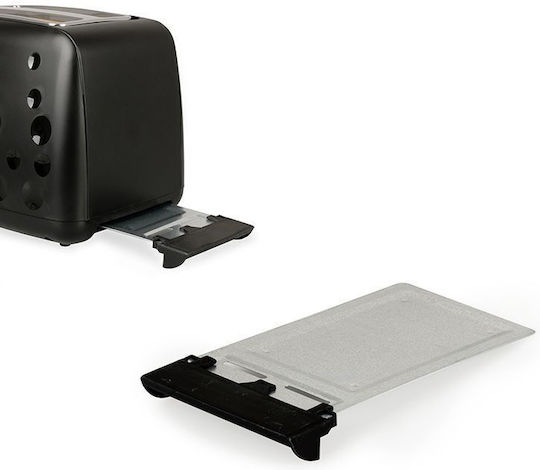 Eldom Toaster 2 Slots 900W Black