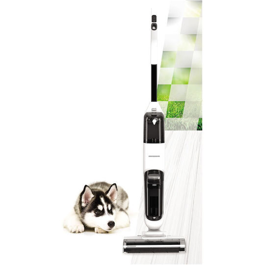 Heinner Wiederaufladbar Stielstaubsauger 18V Weiß HSVC- M18WH3in1