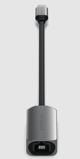 Satechi ST-AE25M Αντάπτορας Δικτύου USB-C με Ενσύρματη Σύνδεση Gigabit Ethernet
