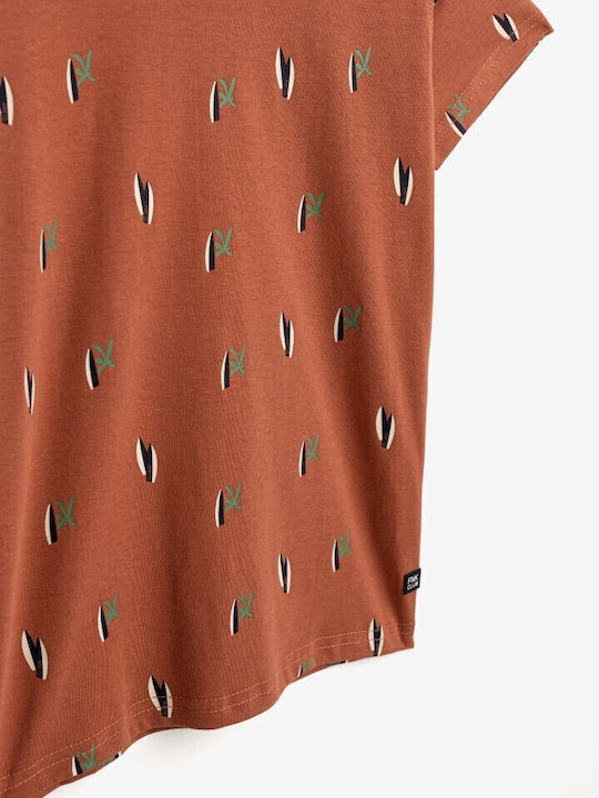 Kinder-T-Shirt Kaffee