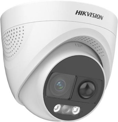 Hikvision CCTV Surveillance Camera 5MP Full HD+ Waterproof with Two-Way Communication and Flash 2.8mm