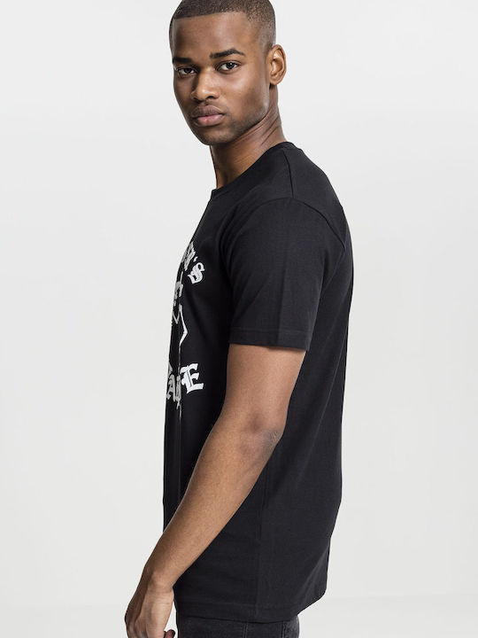 Mister Tee T-shirt Schwarz Baumwolle