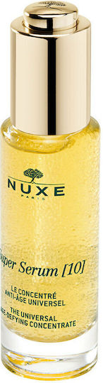 Nuxe Super 10 Moisturizing & Anti-aging Serum Face with Niacinamide & Hyaluronic Acid for Firming & Dark Spots 30ml