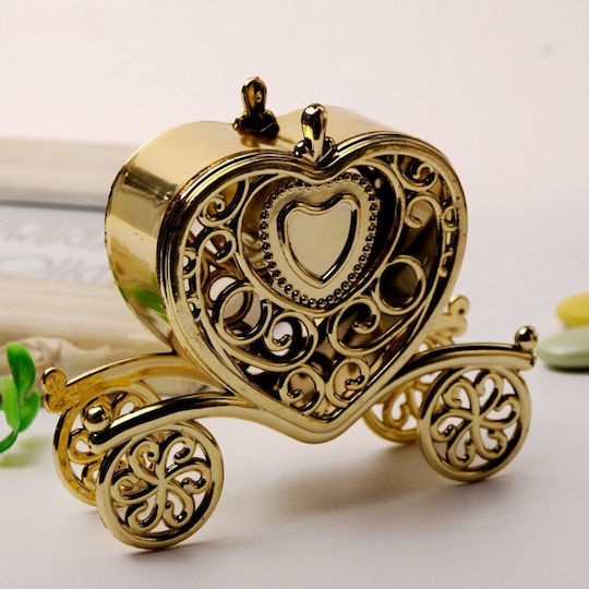 Nuova Vita Box for Wedding Favors Gold 1pcs