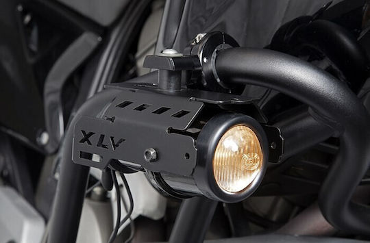 Moto Discovery Προστατευτικό Φαναριού Μοτοσυκλέτας Honda Transalp Μαύρο