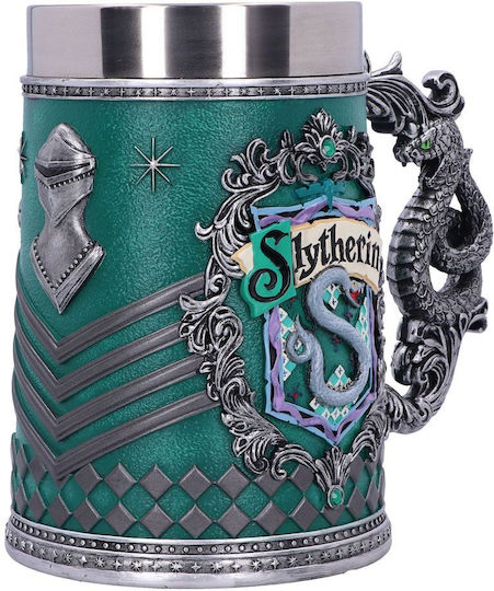Harry Potter - Halba De Colecție Rășină + Sticlă (15,5cm) - Slytherin