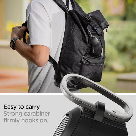 Spigen Ultra Rugged Armor Θήκη Σιλικόνης σε Μαύρο χρώμα για Sony WF-1000XM5