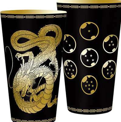 Abysse Dragon Ball Shenron Pahar din Sticlă în Culoare Negru 400ml 1buc