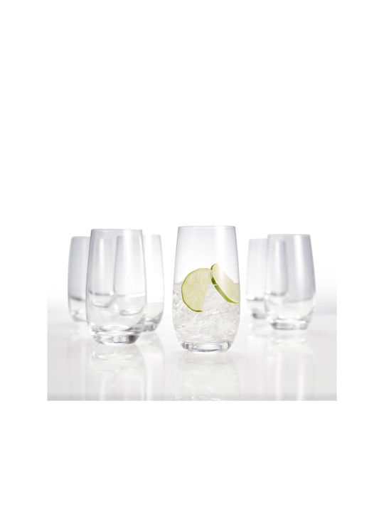 Salt & Pepper Cuvee Σετ Ποτήρια Νερού από Κρύσταλλο 490ml 6τμχ