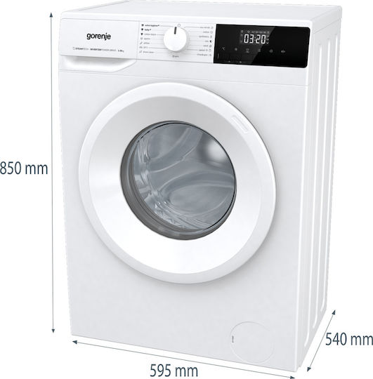 Gorenje Пералня 8кг 1400 Оборота SteamTech WNHPI84AS