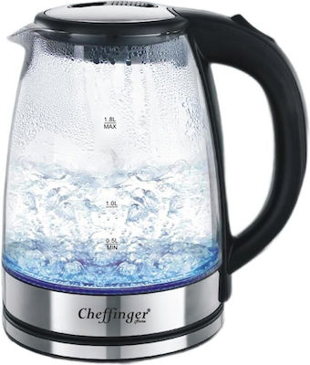 Cheffinger Kettle 1.8lt 1500W Silver