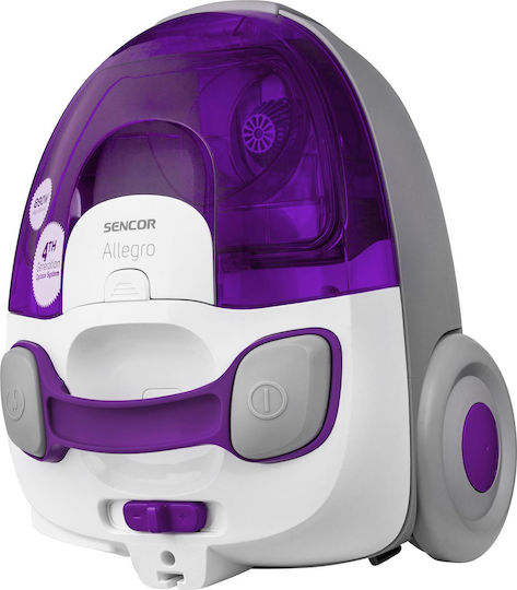 Sencor SVC 512VT Staubsauger 890W Beutellos 1.5Es Lila