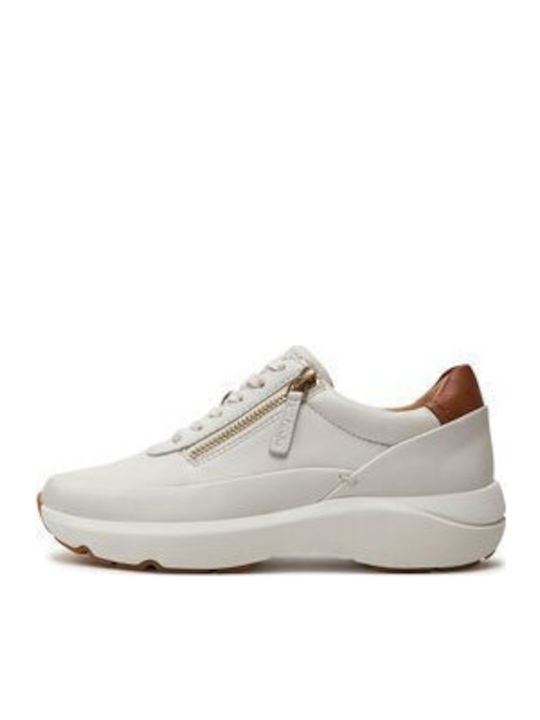 Tivoli Zip Sneakers Off White