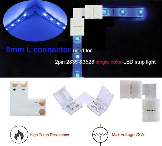 Gtiwung T585 Pachet Unghiular Conector pentru benzi LED 34buc 1000-41490063