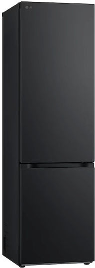 LG Fridge-Freezer 387lt Total NoFrost H203xW59.5xD67.5cm Black GBV7280AEV