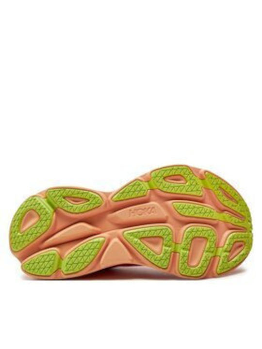 Hoka Bondi 8 Γυναικεία Αθλητικά Παπούτσια Running Πορτοκαλί