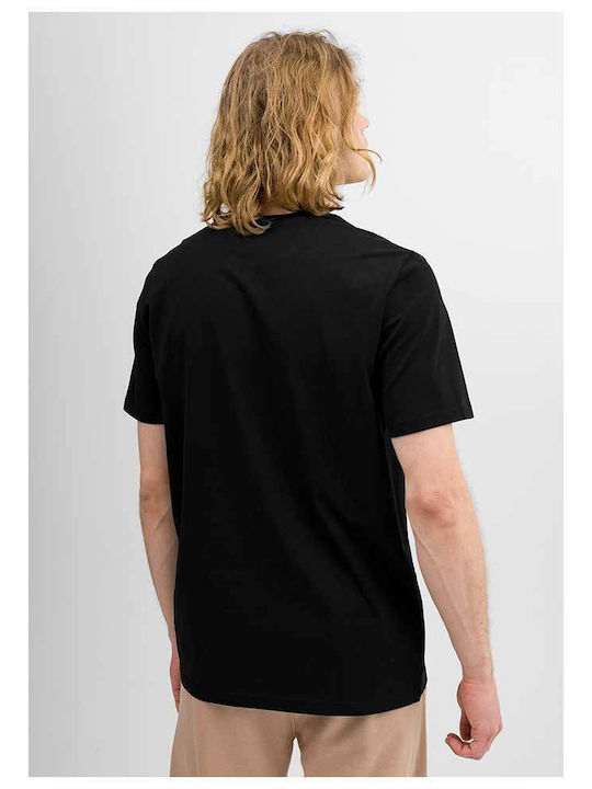 4F Men's Short Sleeve T-shirt Black