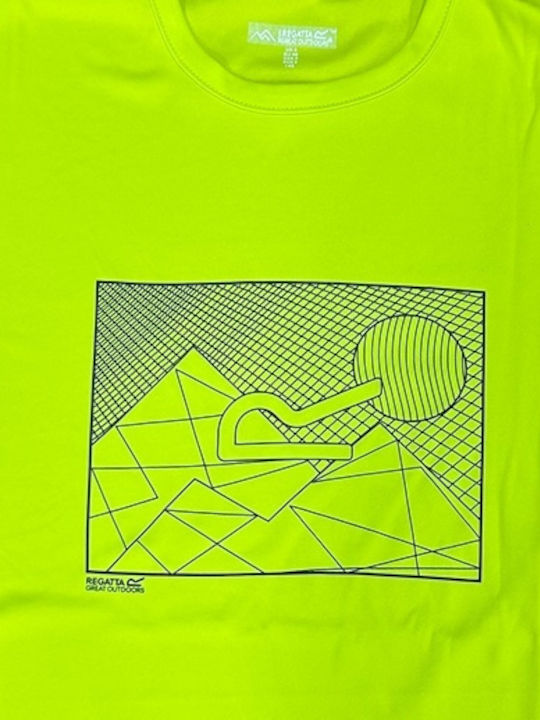Regatta Tricou de Lucru Galben