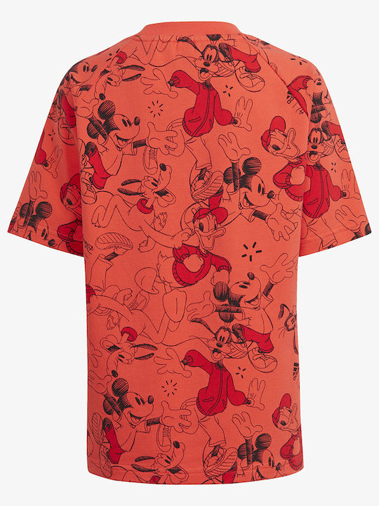 Kinder-T-Shirt BRIRED/BETSCA/BLACK x Disney Mickey Mouse