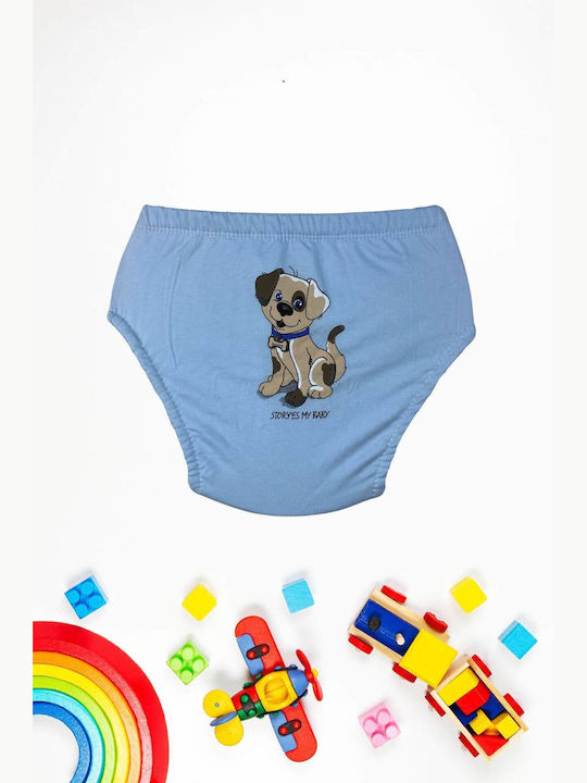 Poopes Kids Diapers Underwear Blue 1pcs