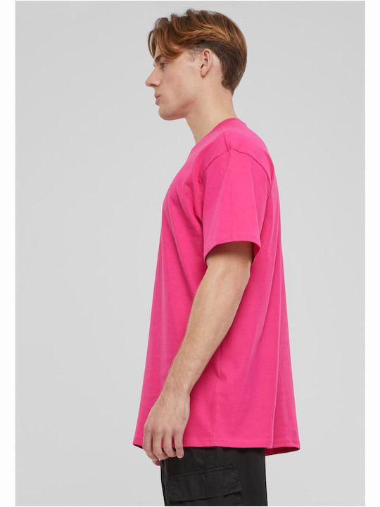 Urban Classics Heavy Tricou pentru bărbați cu mâneci scurte Hibiskuspink